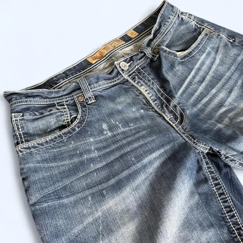 BKE Derek Distressed Denim Jorts – Men’s Size 36